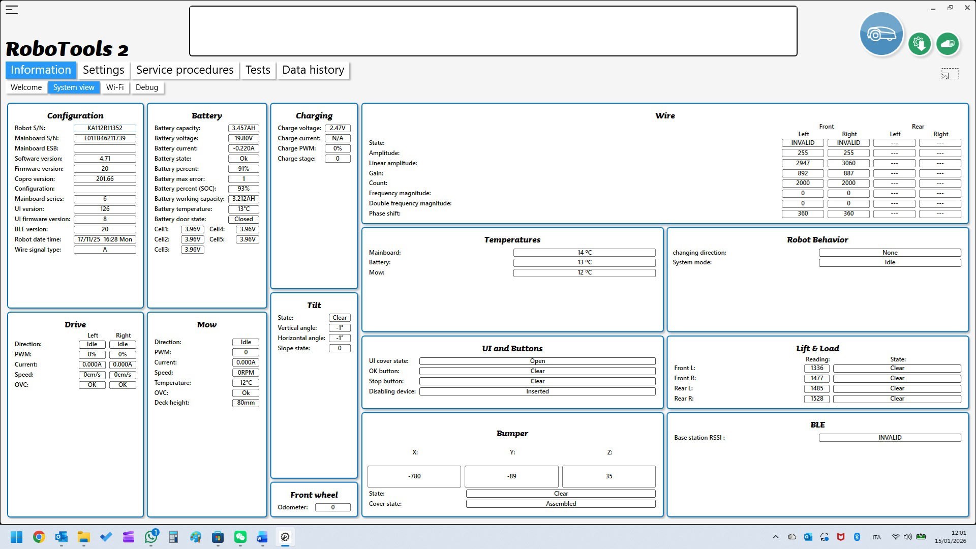 la manutenzione periodica